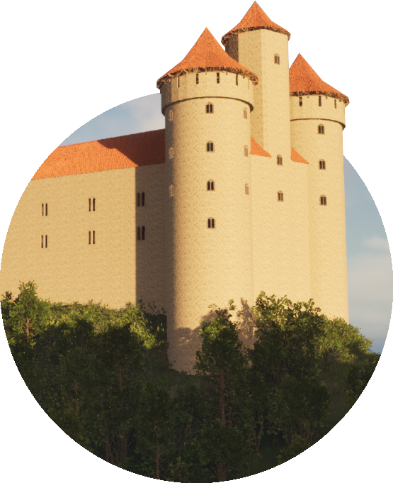 Kokneses pils vizuālis